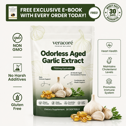 Odorless Aged Garlic Extract 7500mg Equivalent